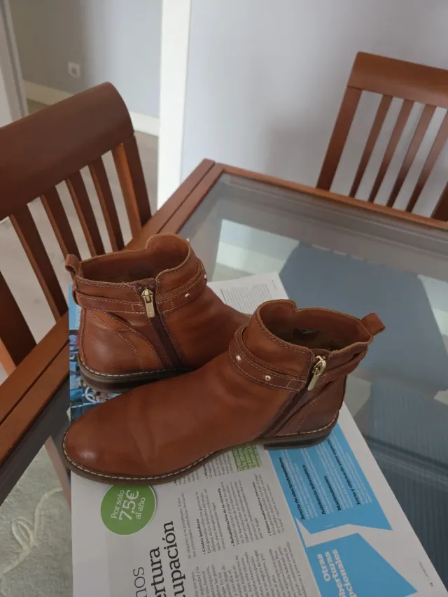 Botines Pikolinos Mujer Talla 40 Marrones