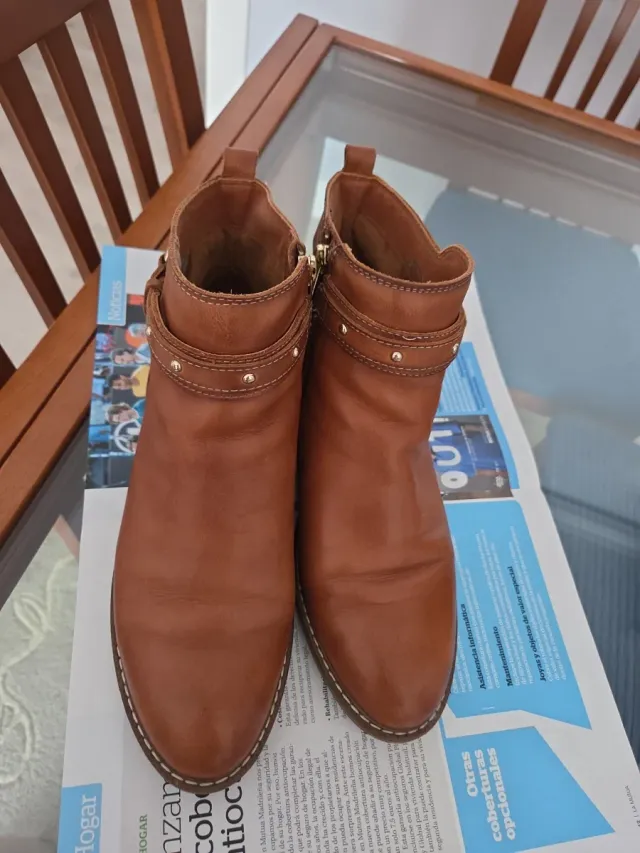 Botines Pikolinos Mujer Talla 40 Marrones