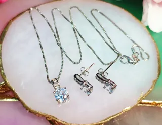 Conjunto Plata 925 Zirconia Cúbica