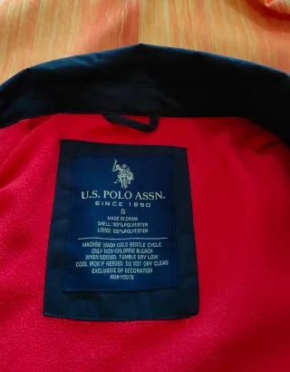 Chaqueta US Polo Assn. Negra Talla S