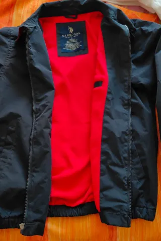 Chaqueta US Polo Assn. Negra Talla S