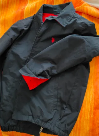 Chaqueta US Polo Assn. Negra Talla S