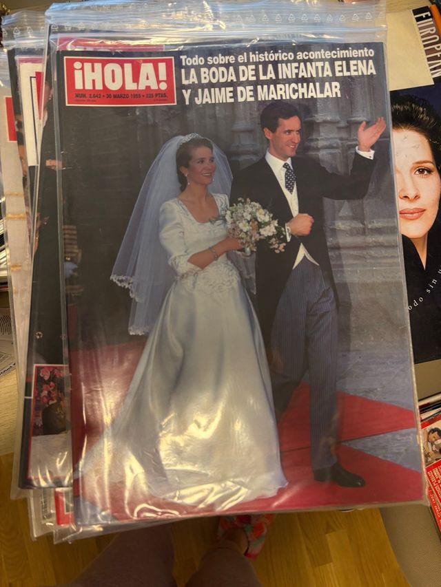 Revista Hola boda real infanta Elena