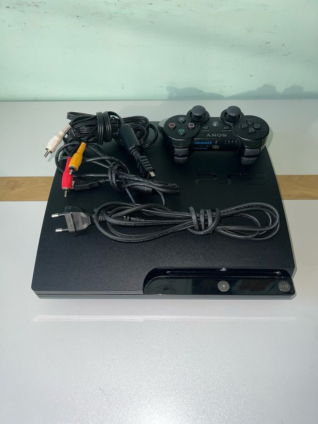 Consola Sony Playstation 3 Negra Nueva