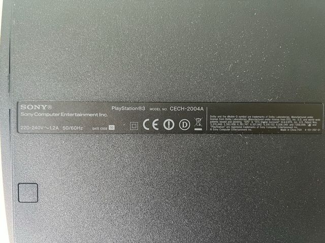 Consola Sony Playstation 3 Negra Nueva