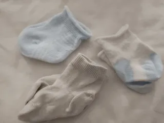 3 pares calcetines bebé