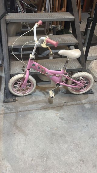 Bicicleta infantil rosa