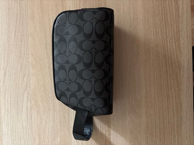 Bolso Coach Negro y Gris Monogram