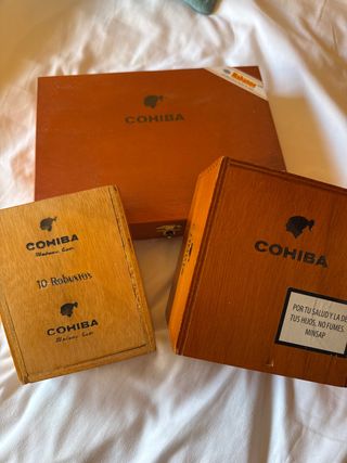 Cajas de Puros Cohiba Habanos