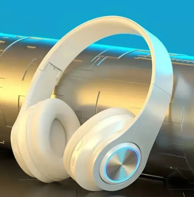 Cuffie B39 Bluetooth Bianche e nere