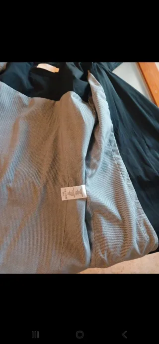 Gabardine Charles Azul Escura Tamanho XL