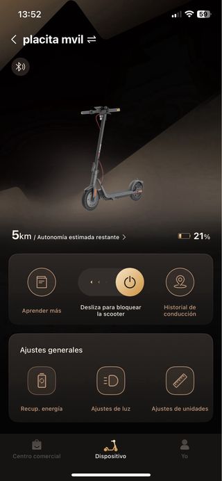 Patinete eléctrico Navee