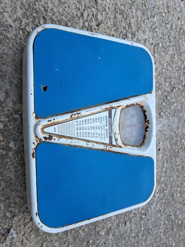 Báscula mecánica Propert vintage