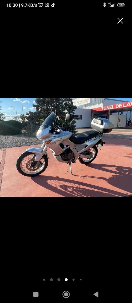 Moto 650cc Plata