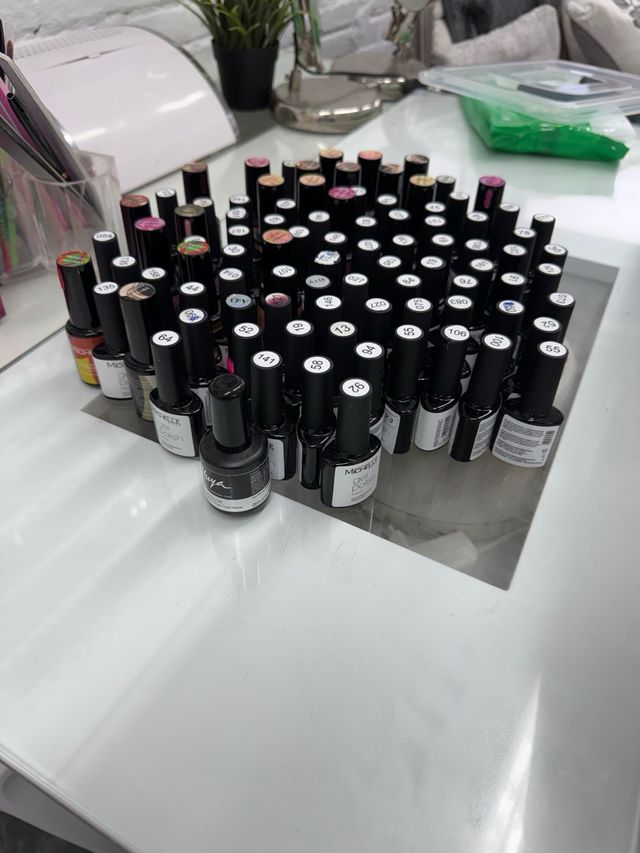 Lote Esmaltes Uñas Gel Colores Variados