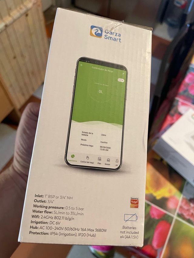 Garza Smart Programador Riego Wifi