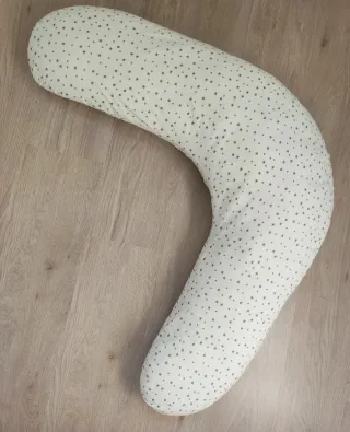 Cojín de lactancia grande estrellas