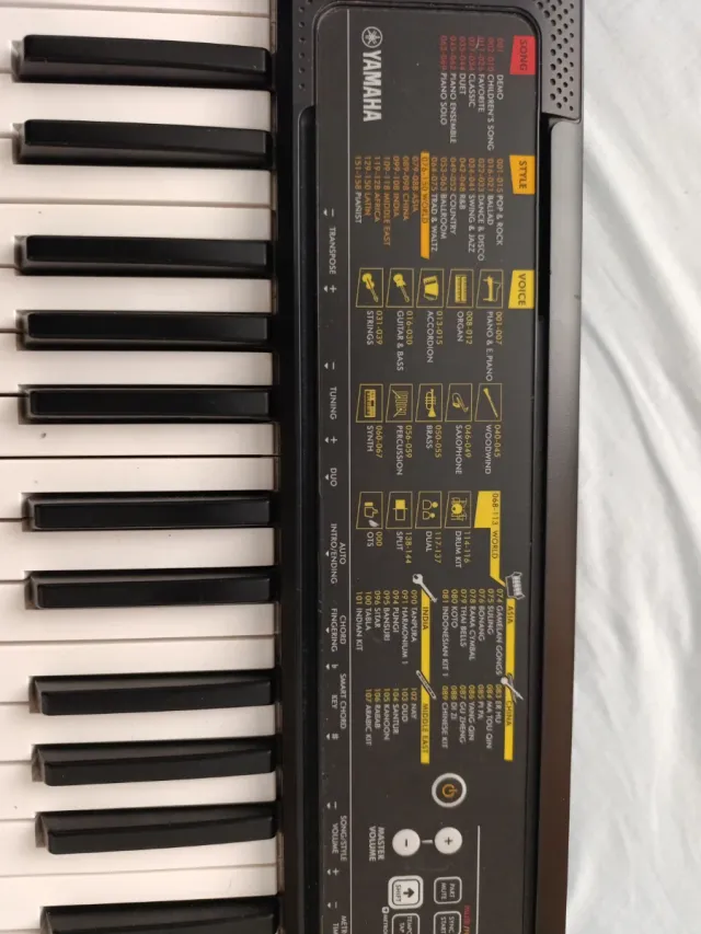 Piano eléctrico Yamaha