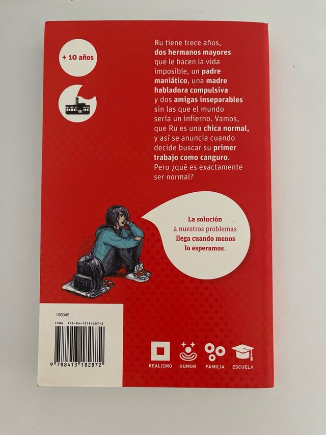 Una chica N.O.R.M.A.L se ofrece de canguro