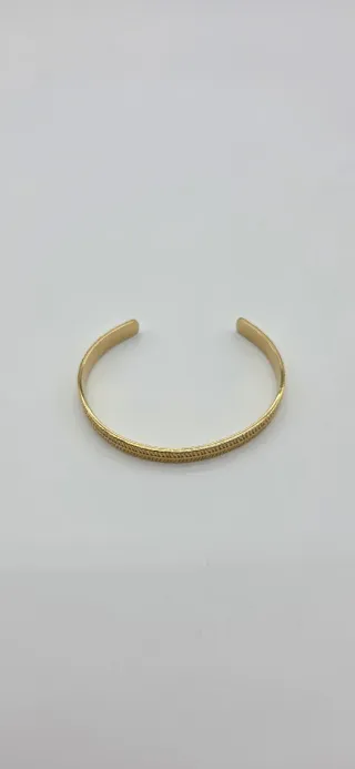 Pulsera Acero Quirúrgico Dorada