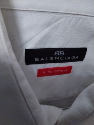 Camicia uomo Balenciaga bianca