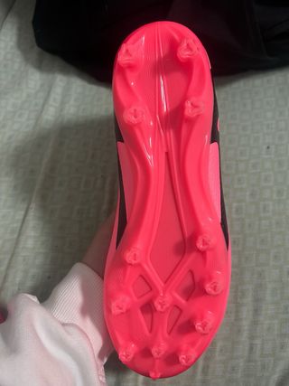 Botas de fútbol rosa talla 37