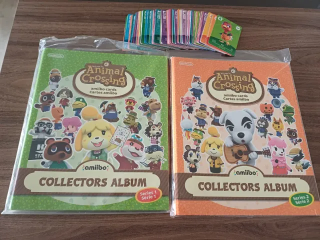 Álbumes Animal Crossing + Cartas Amiibo