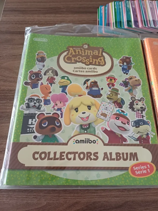 Álbumes Animal Crossing + Cartas Amiibo