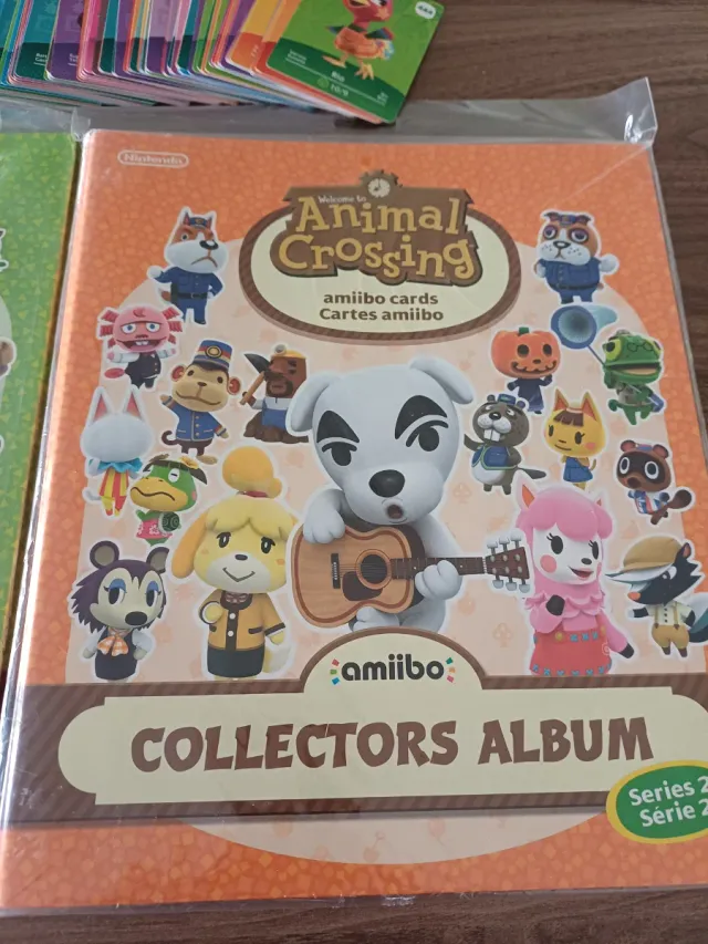 Álbumes Animal Crossing + Cartas Amiibo