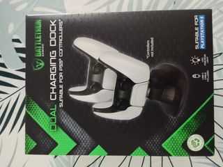 Cargador Dual Battletron para PS5
