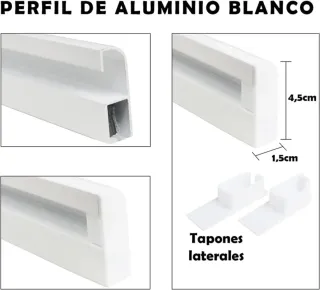 Cortina mosquitera puerta 90x210cm