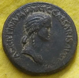 Réplica Sestercio Romano bronze