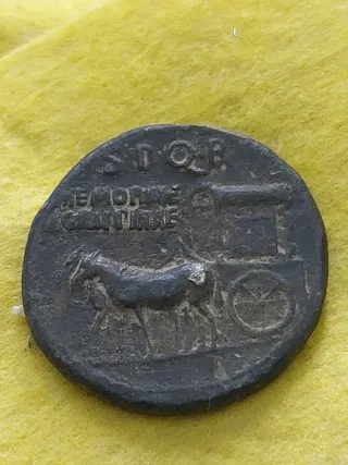 Réplica Sestercio Romano bronze