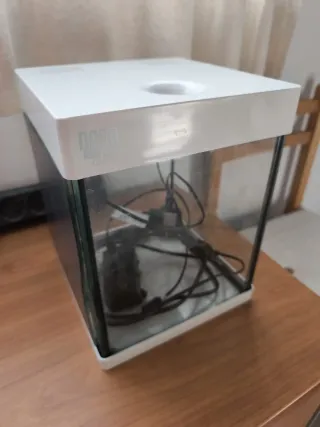 Kit Acuario Nano Aqua LED 10l + Calentador