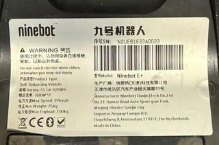 Ninebot Elite + Negro