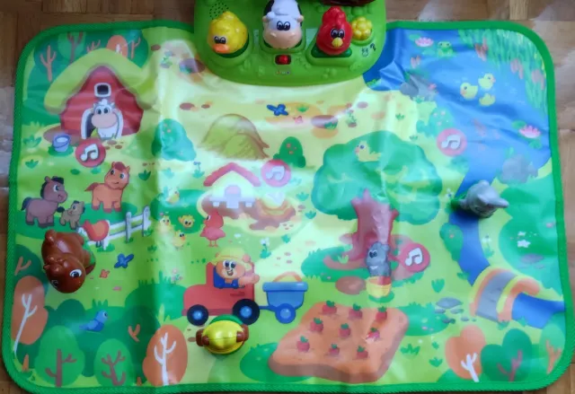 Tapete Interactivo Chicco Animales Granja Bilingüe