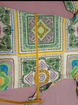 Vestito fantasia primavera taglia unica