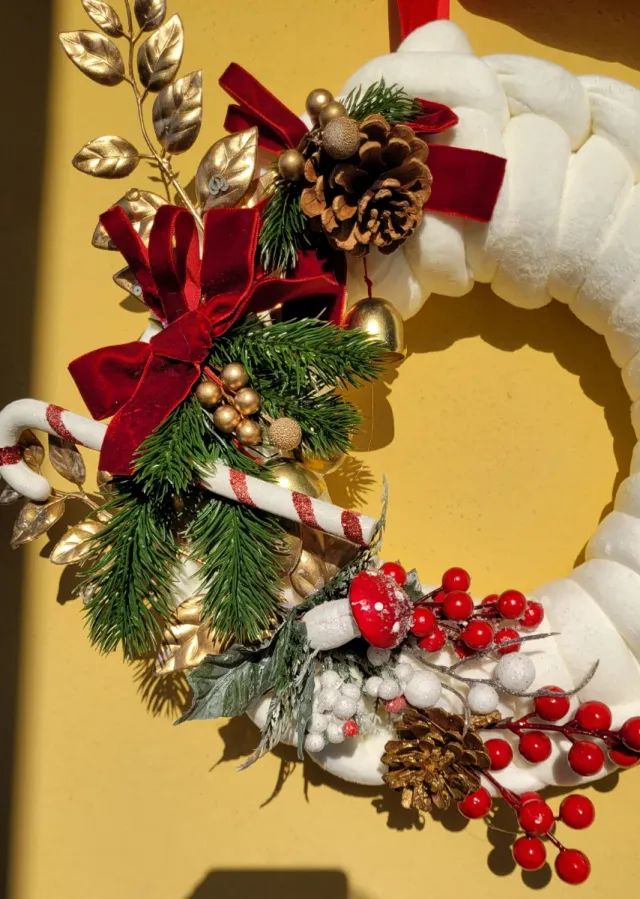 Ghirlanda Natalizia Decorata