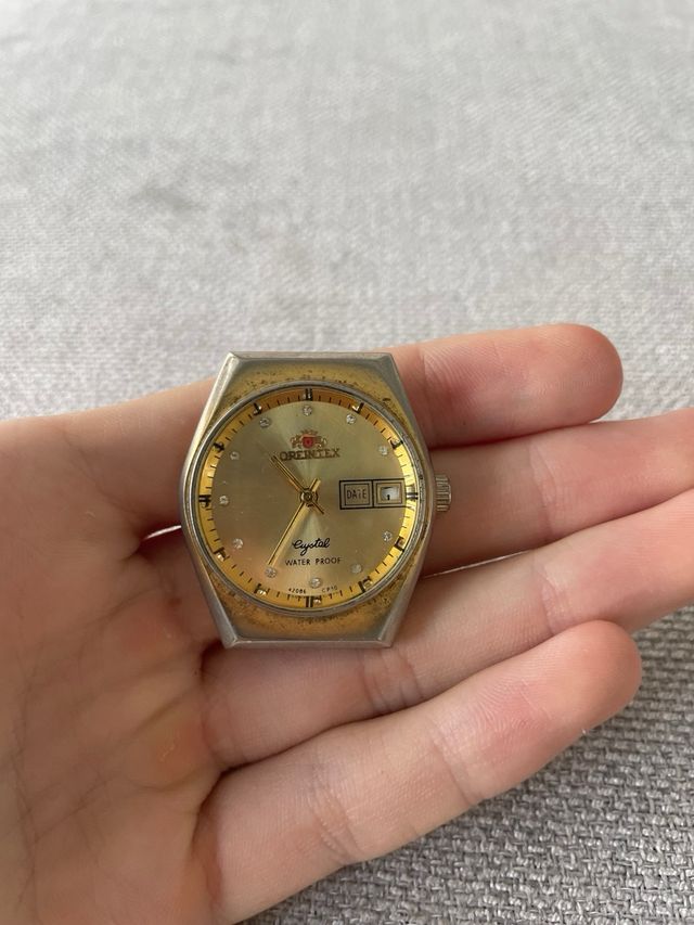 Reloj Orient Quartz Japan Dorado