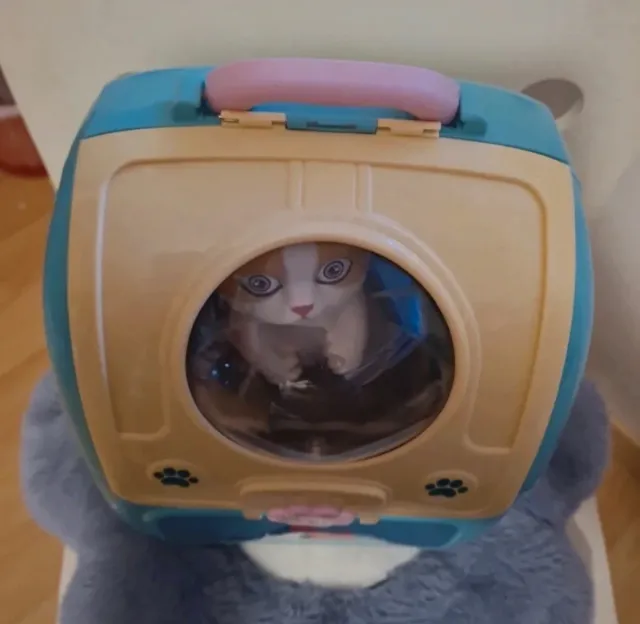 Mochila peluquería mascotas my-PETS con gatito