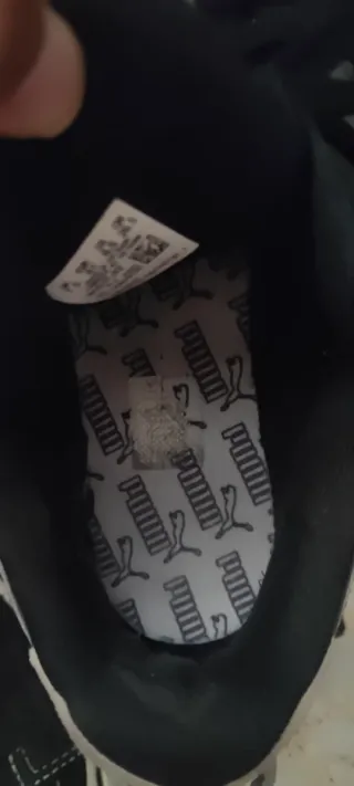 Zapatillas Puma Negras y Grises