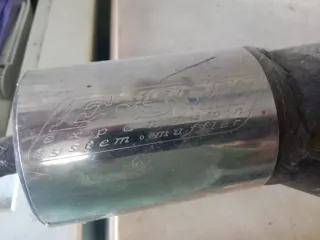 Tubo de escape FSM, para moto tifón Piaggio