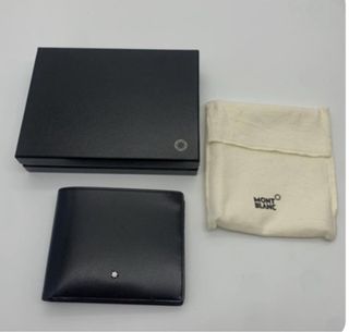 Cartera Montblanc Negra con Caja