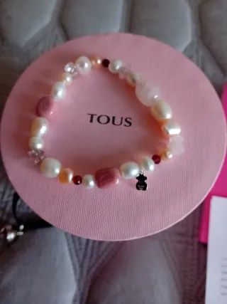 Pulsera Tous Perlas y Plata