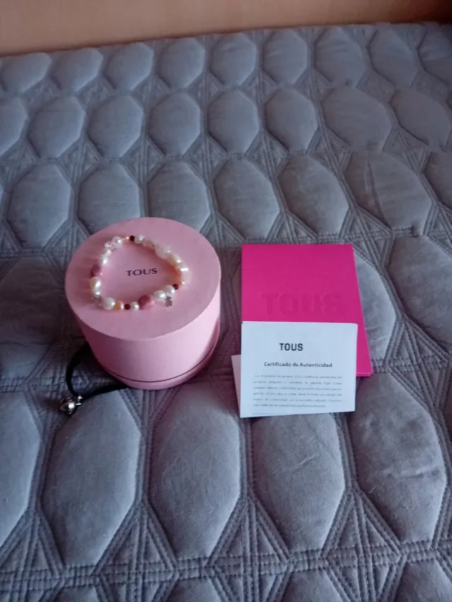 Pulsera Tous Perlas y Plata