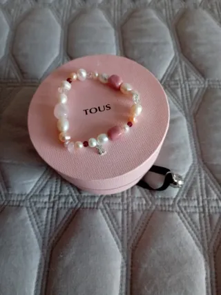 Pulsera Tous Perlas y Plata