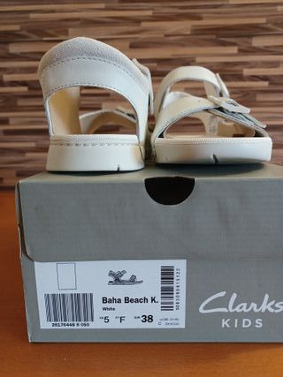 CLARKS Baha Beach, sandalias para niños y adultos