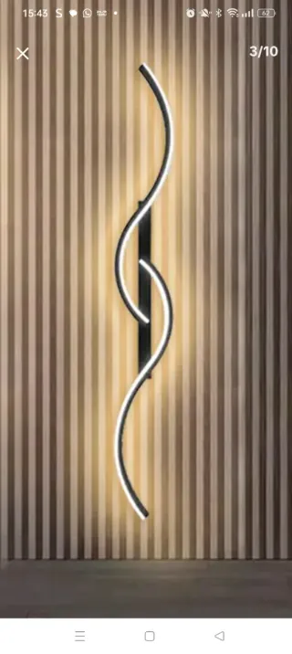 Lámpara de pared moderna