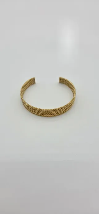 Pulsera Acero Quirúrgico Dorada