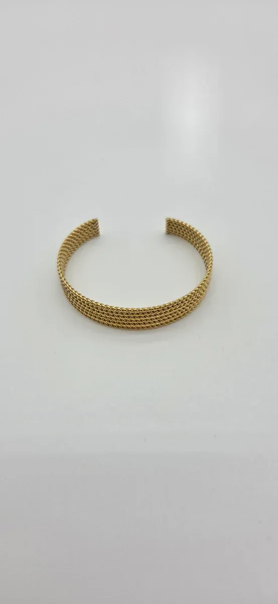 Pulsera Acero Quirúrgico Dorada